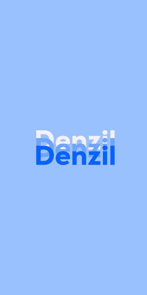 Free photo of Name DP: Denzil