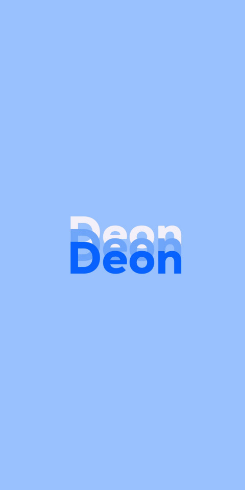 Free photo of Name DP: Deon