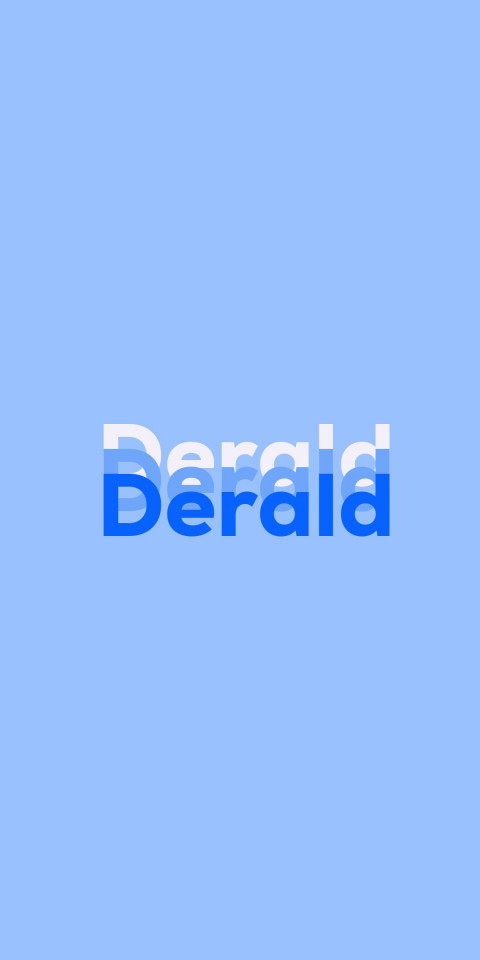 Free photo of Name DP: Derald