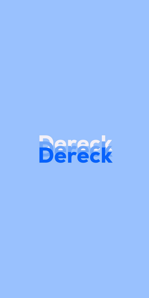 Free photo of Name DP: Dereck