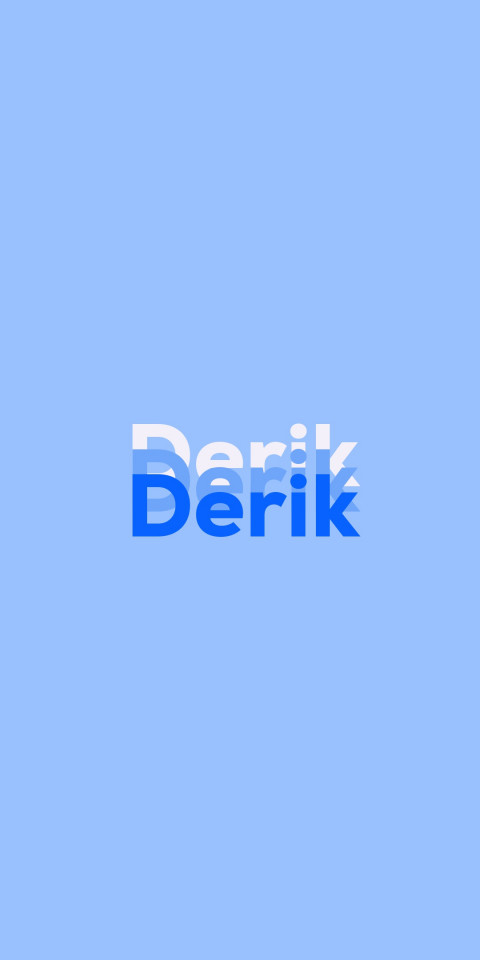 Free photo of Name DP: Derik