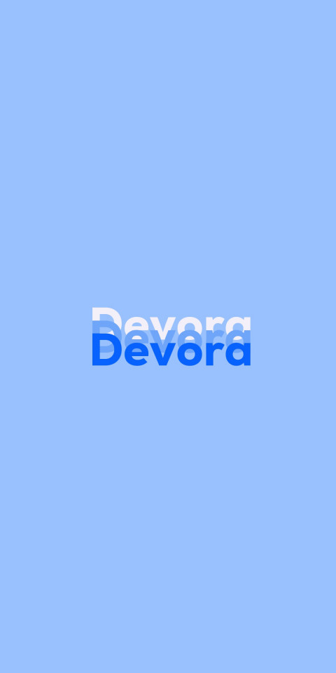 Free photo of Name DP: Devora