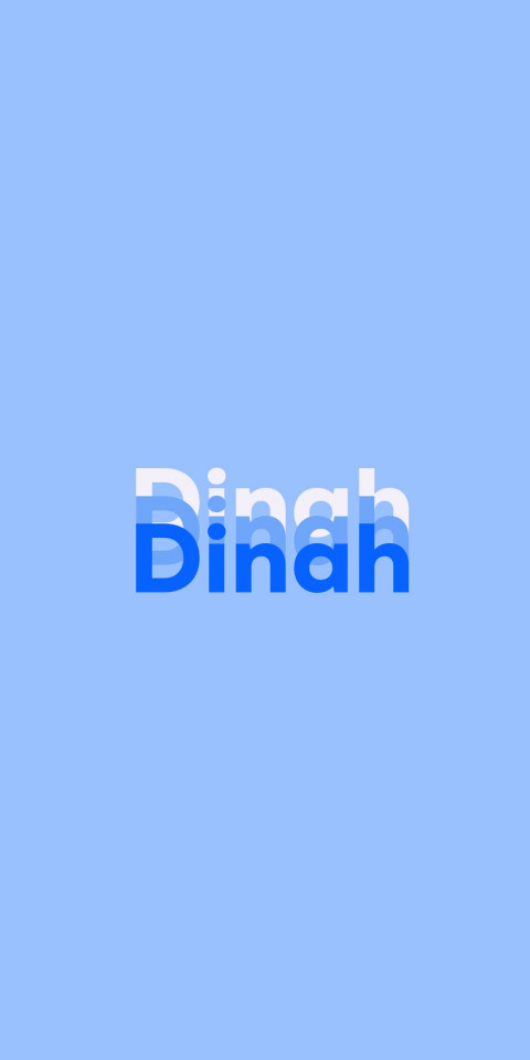 Free photo of Name DP: Dinah