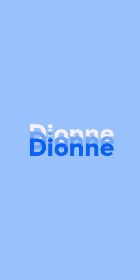 Free photo of Name DP: Dionne