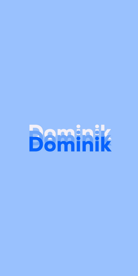 Free photo of Name DP: Dominik