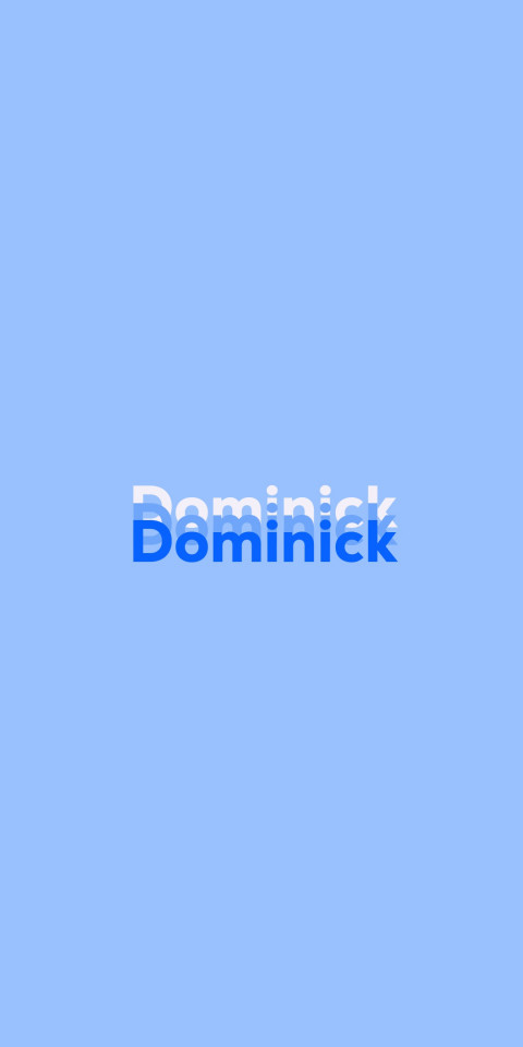 Free photo of Name DP: Dominick