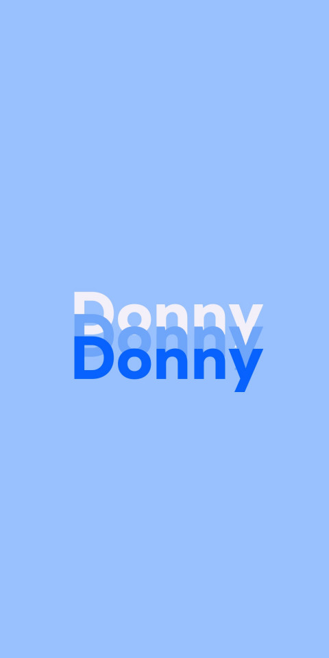 Free photo of Name DP: Donny