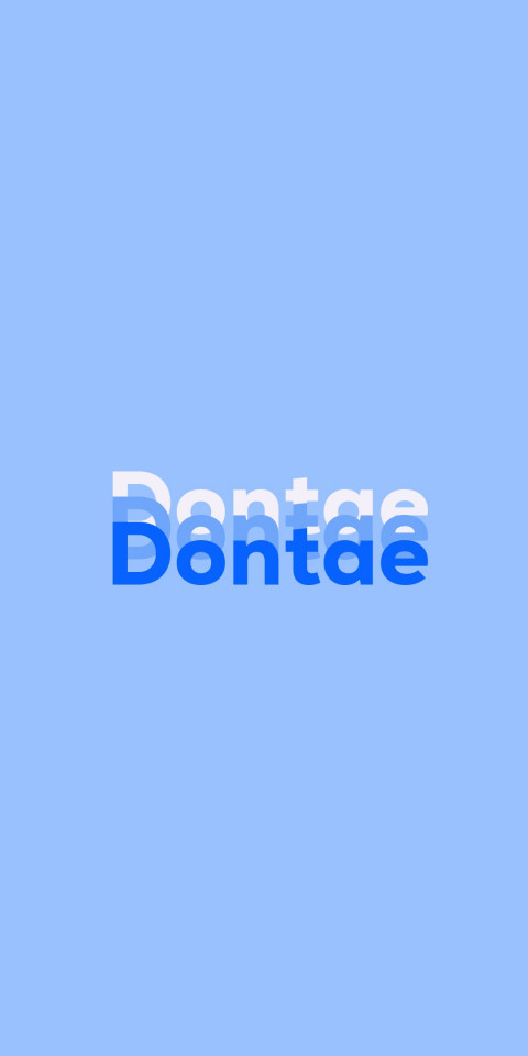 Free photo of Name DP: Dontae