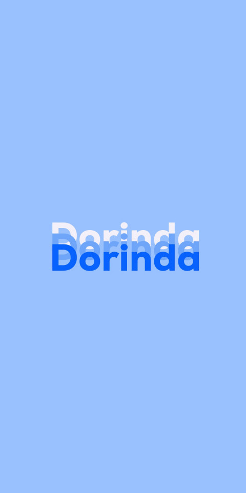 Free photo of Name DP: Dorinda