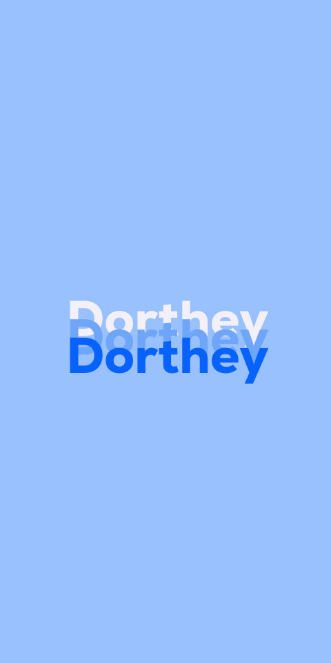 Free photo of Name DP: Dorthey