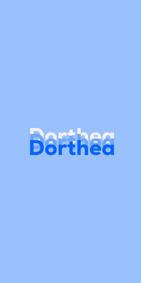 Free photo of Name DP: Dorthea