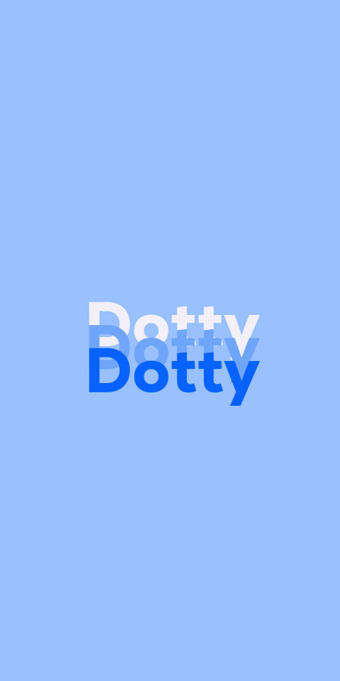Free photo of Name DP: Dotty