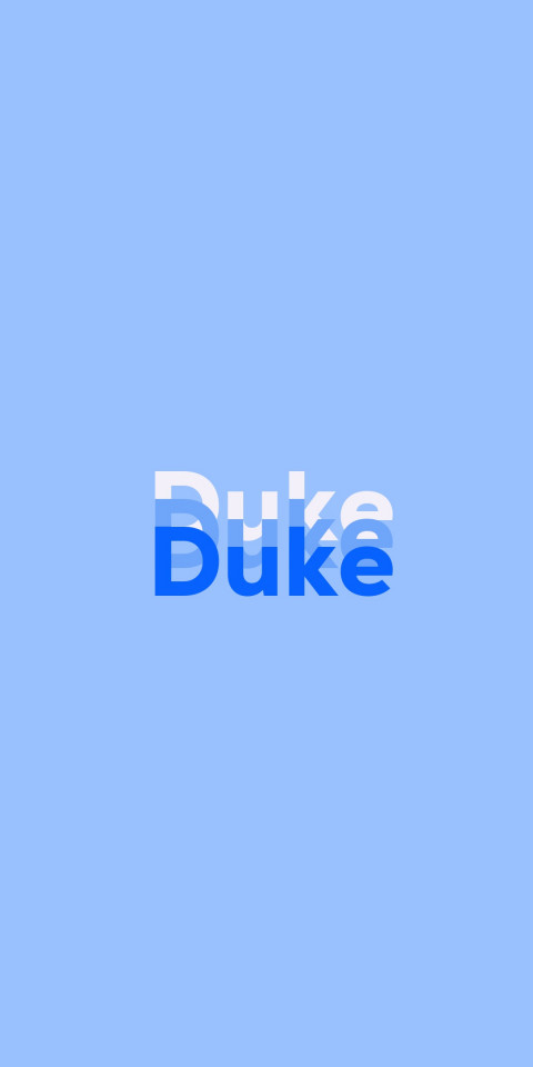 Free photo of Name DP: Duke