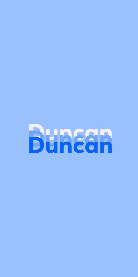 Free photo of Name DP: Duncan