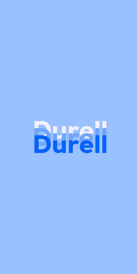 Free photo of Name DP: Durell