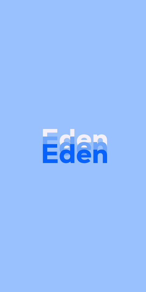 Free photo of Name DP: Eden