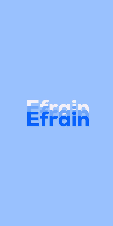 Free photo of Name DP: Efrain