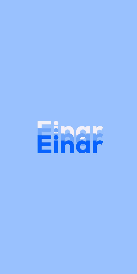 Free photo of Name DP: Einar