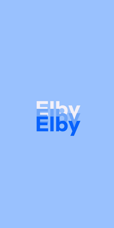 Free photo of Name DP: Elby