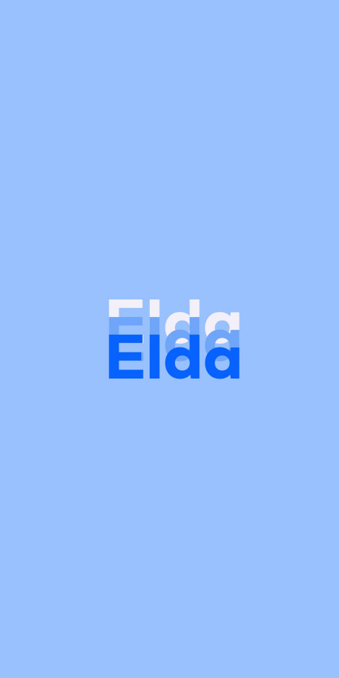 Free photo of Name DP: Elda