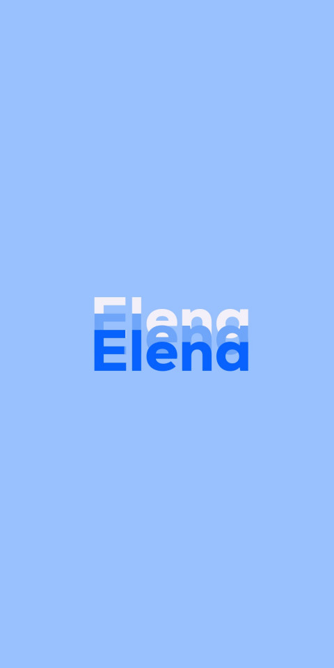 Free photo of Name DP: Elena