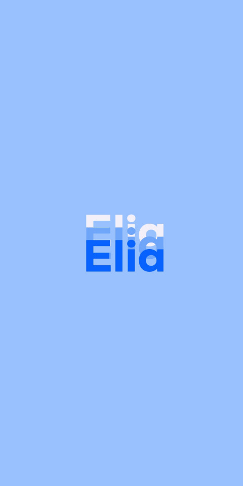 Free photo of Name DP: Elia