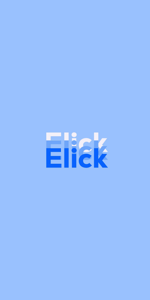 Free photo of Name DP: Elick