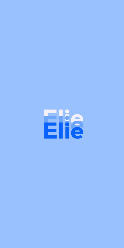 Free photo of Name DP: Elie