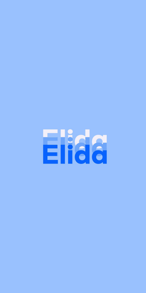 Free photo of Name DP: Elida