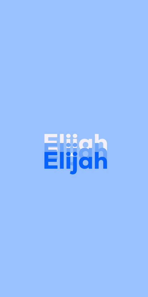 Free photo of Name DP: Elijah