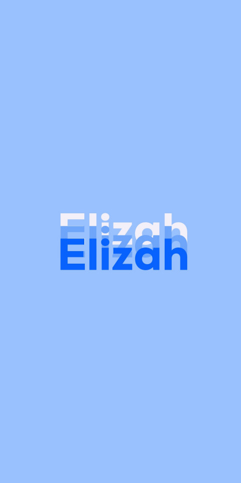 Free photo of Name DP: Elizah