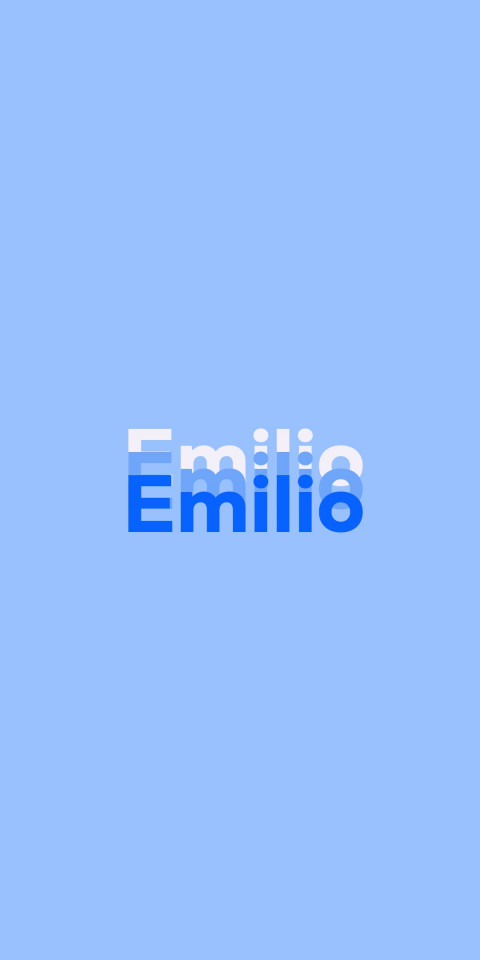 Free photo of Name DP: Emilio