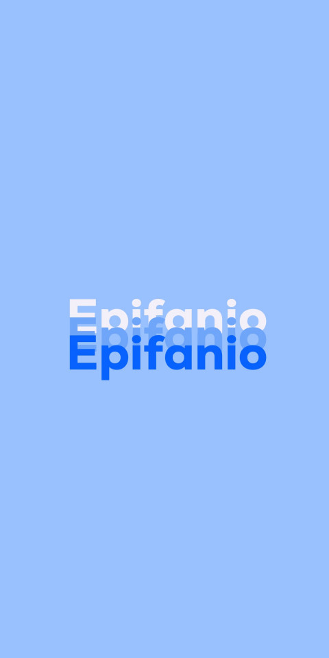 Free photo of Name DP: Epifanio