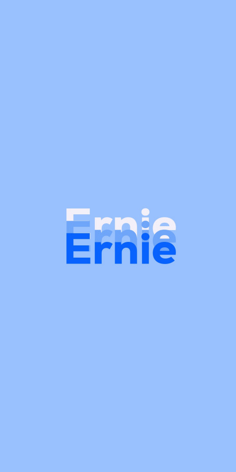 Free photo of Name DP: Ernie