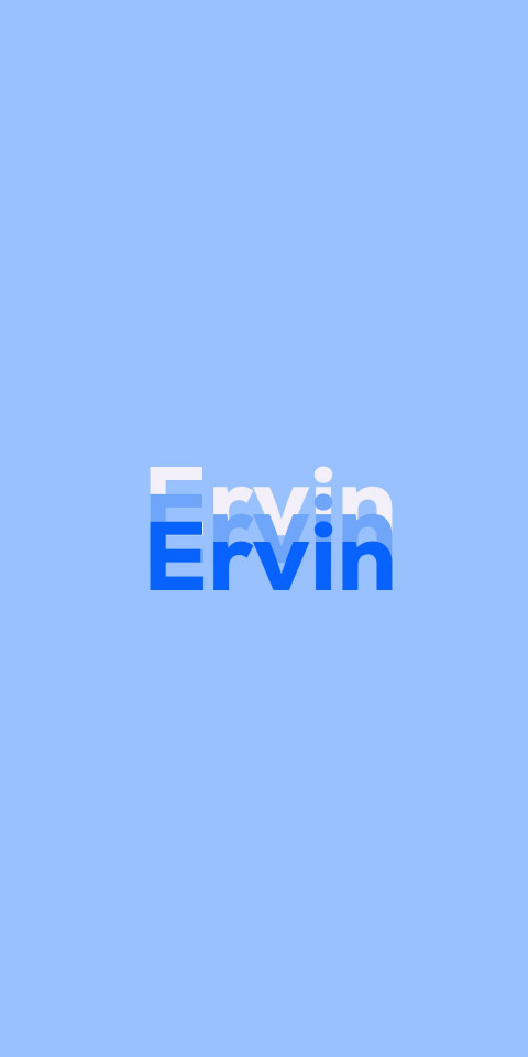 Free photo of Name DP: Ervin