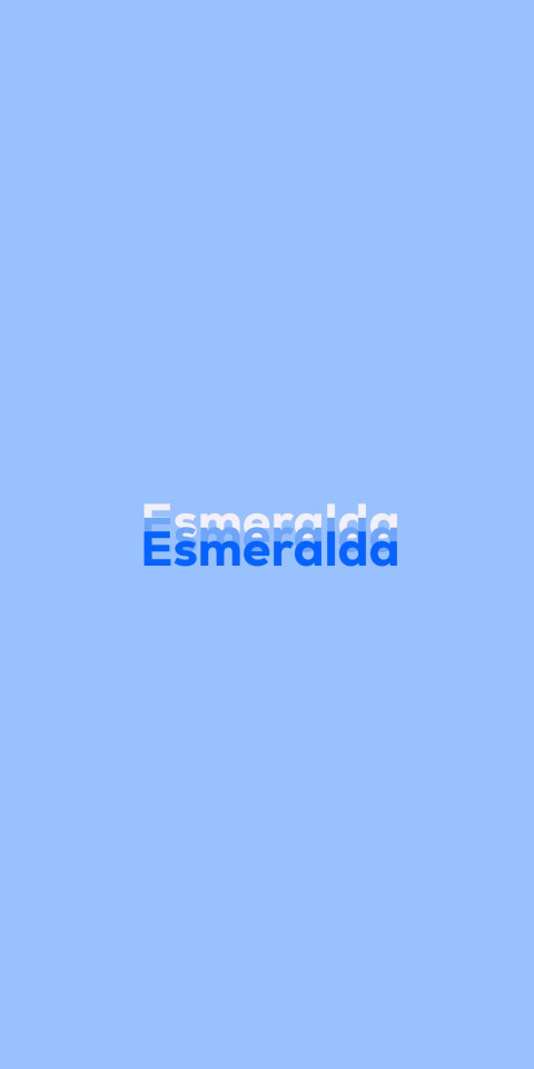 Free photo of Name DP: Esmeralda