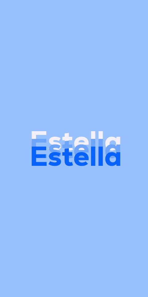 Free photo of Name DP: Estella