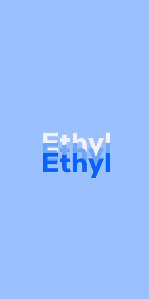 Free photo of Name DP: Ethyl