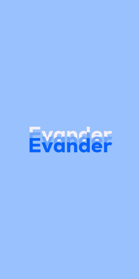 Free photo of Name DP: Evander