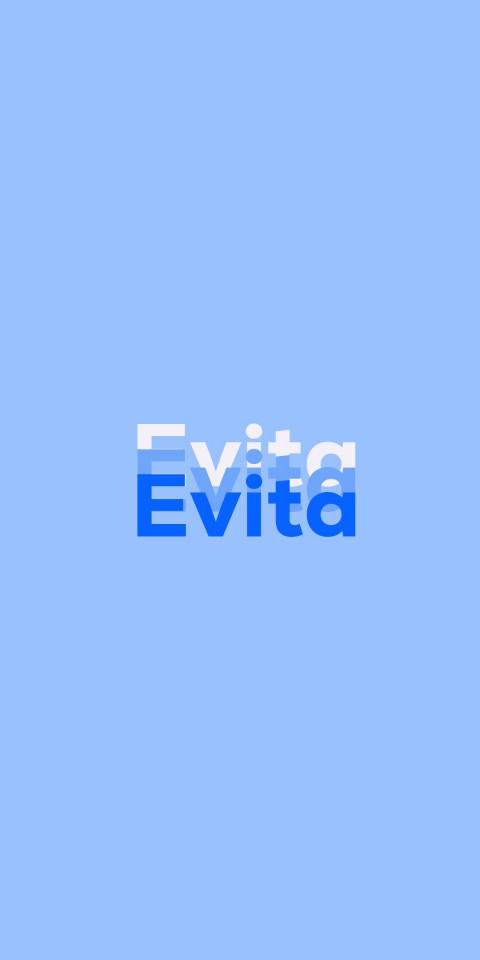 Free photo of Name DP: Evita