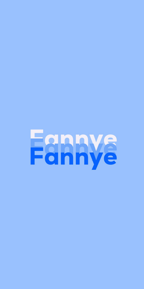 Free photo of Name DP: Fannye