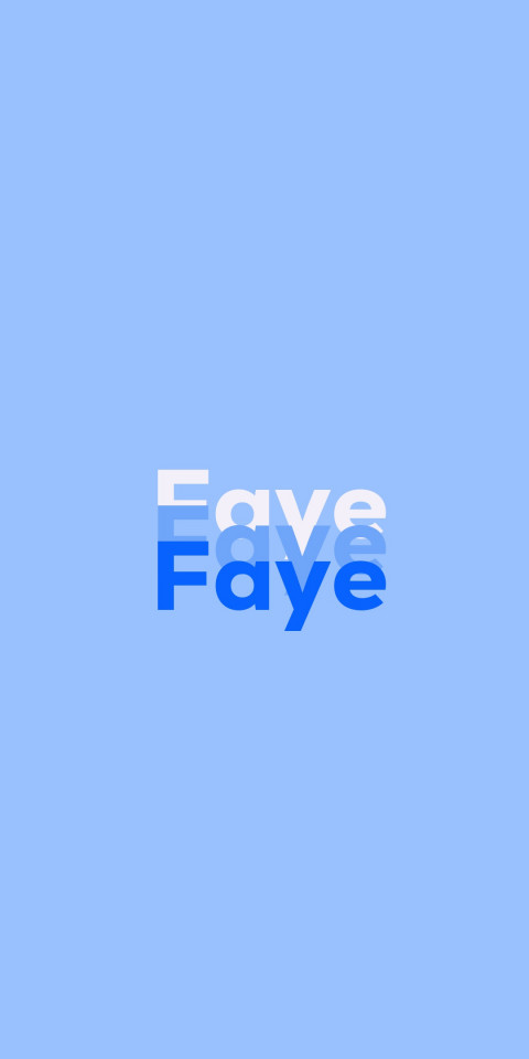 Free photo of Name DP: Faye