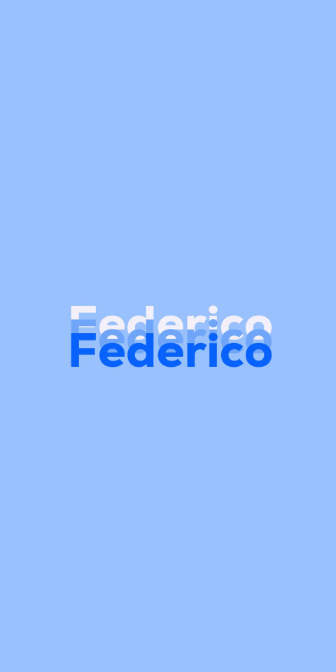 Free photo of Name DP: Federico