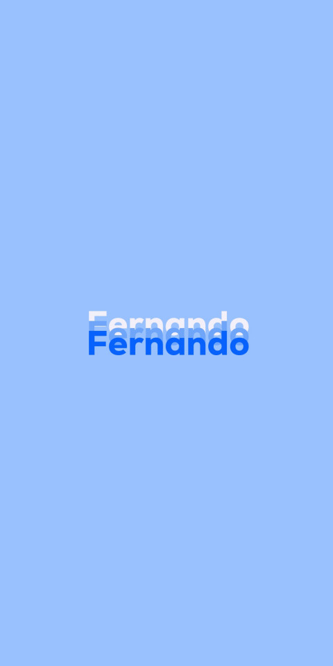 Free photo of Name DP: Fernando