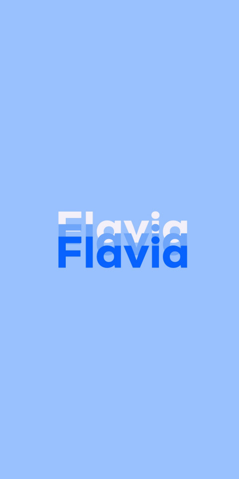 Free photo of Name DP: Flavia