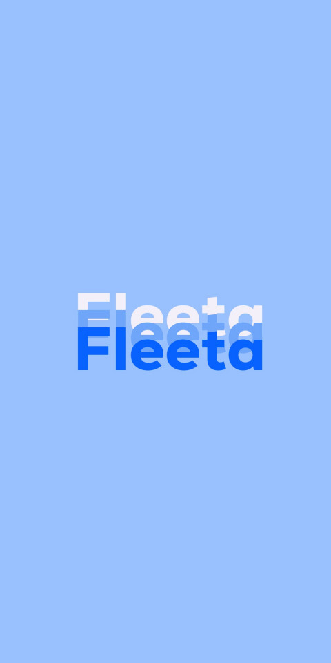 Free photo of Name DP: Fleeta