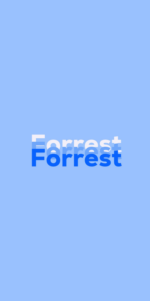 Free photo of Name DP: Forrest