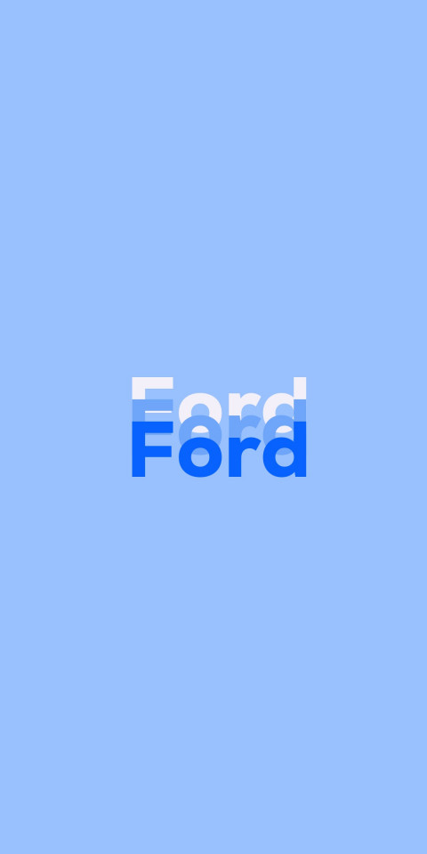 Free photo of Name DP: Ford