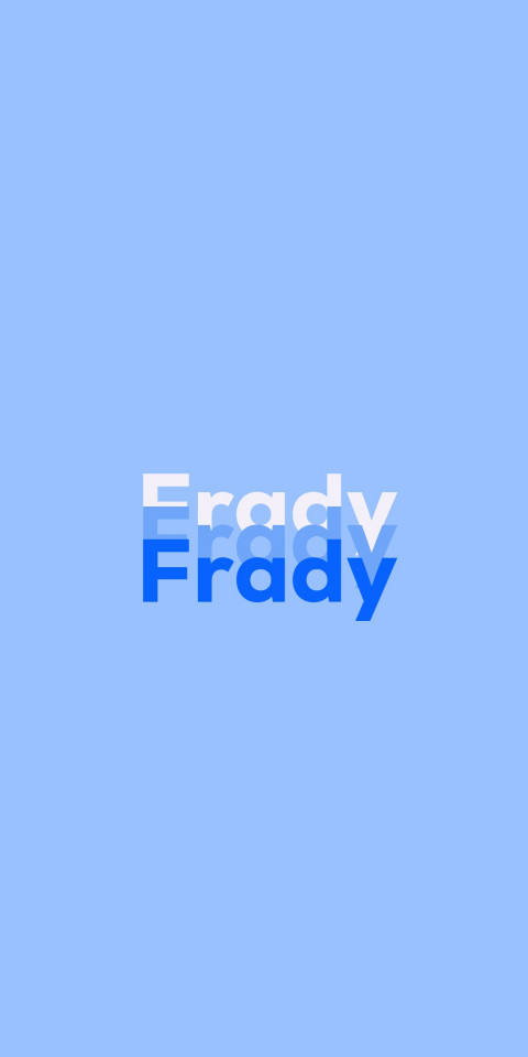 Free photo of Name DP: Frady