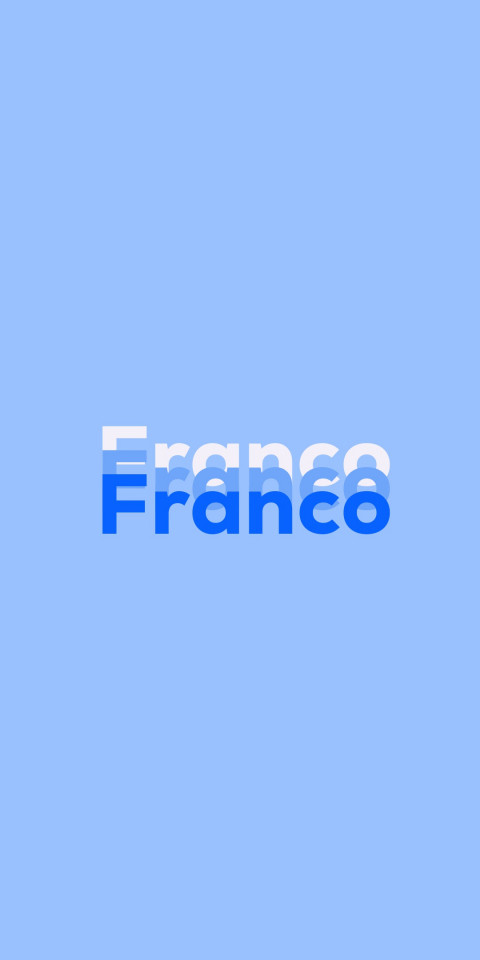 Free photo of Name DP: Franco